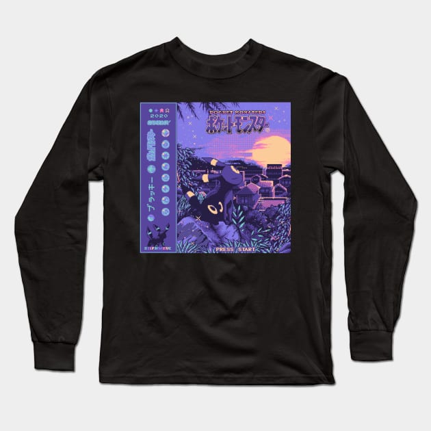 Summer Nights Long Sleeve T-Shirt by Silphwave Co